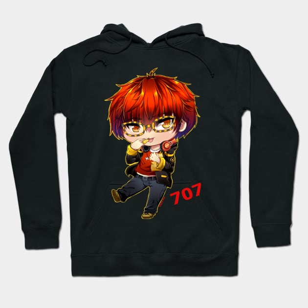 Mystic Messenger: Saeyoung 707 Hoodie by KoyukiMori